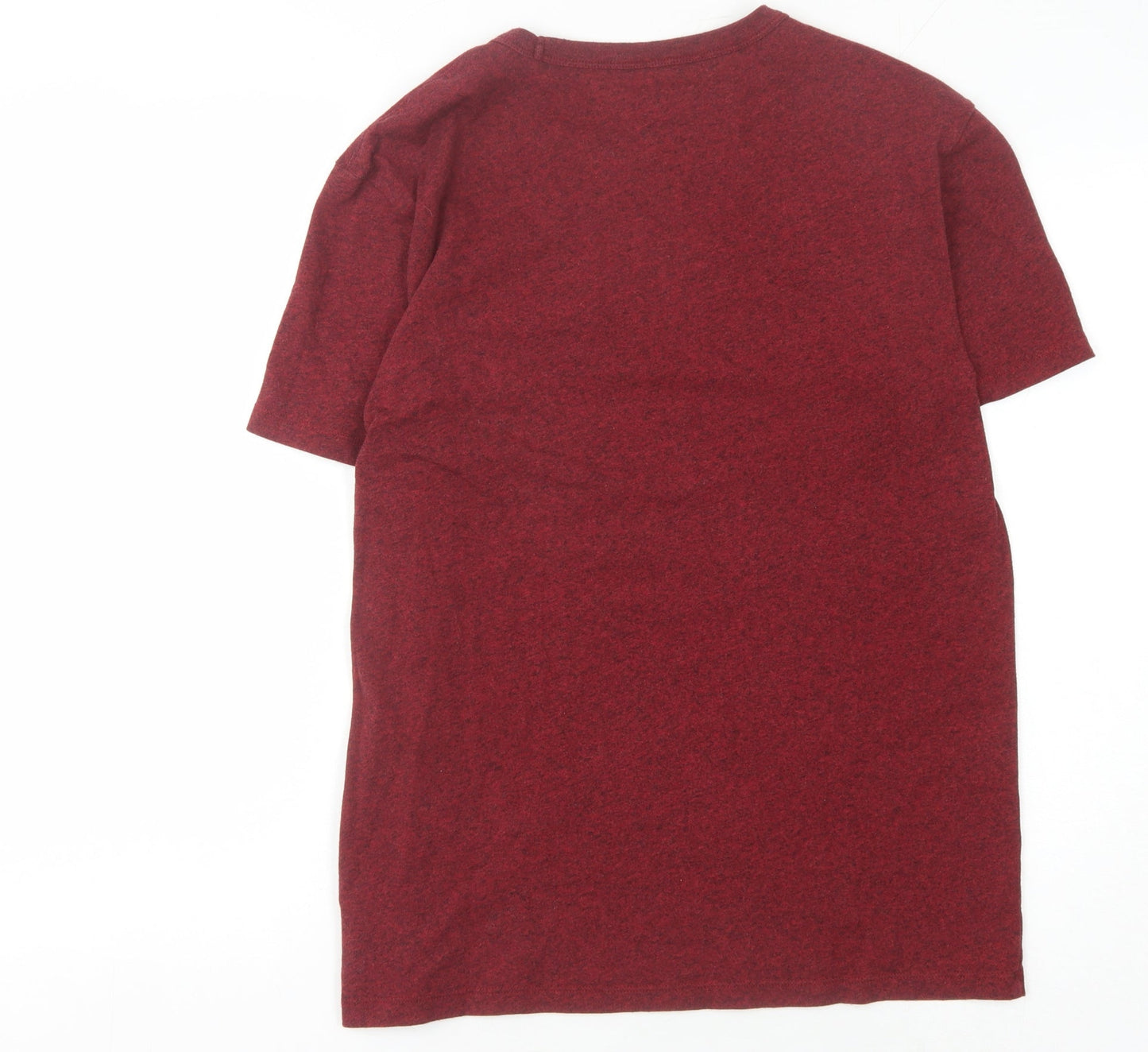 American Eagle Men’s Red T-Shirt, Size S, Crew Neck