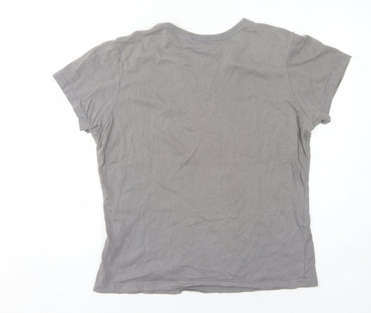 Star Wars Grey Unisex T-Shirt, M, Casual Movie Theme