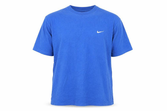 Mens UK Size L Nike Blue  Cotton T-Shirt
