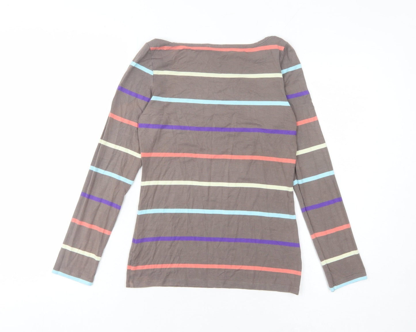 Oasis Women's Multicoloured Striped Top, S
