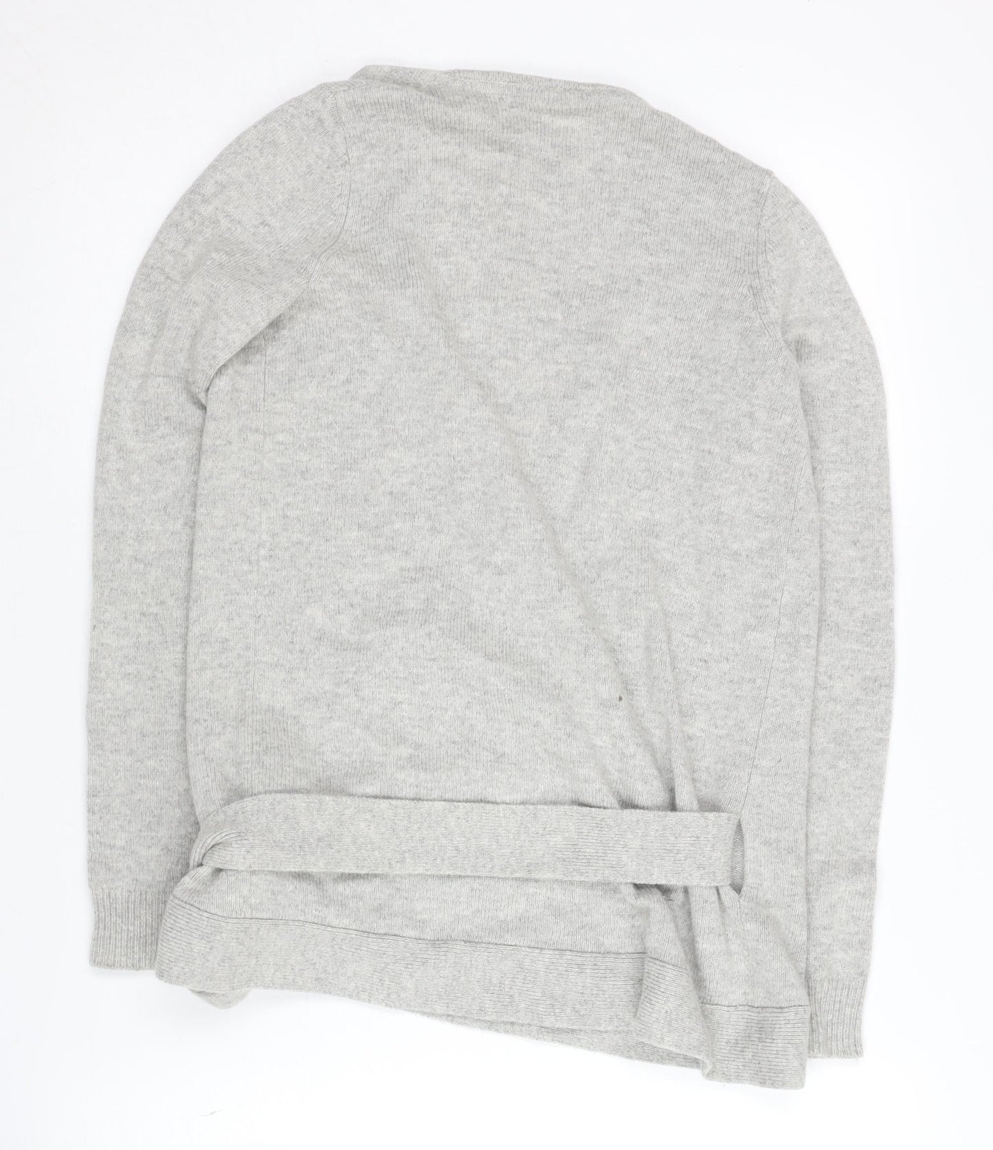 Fat Face Women's Grey Wrap Jumper – Size 6