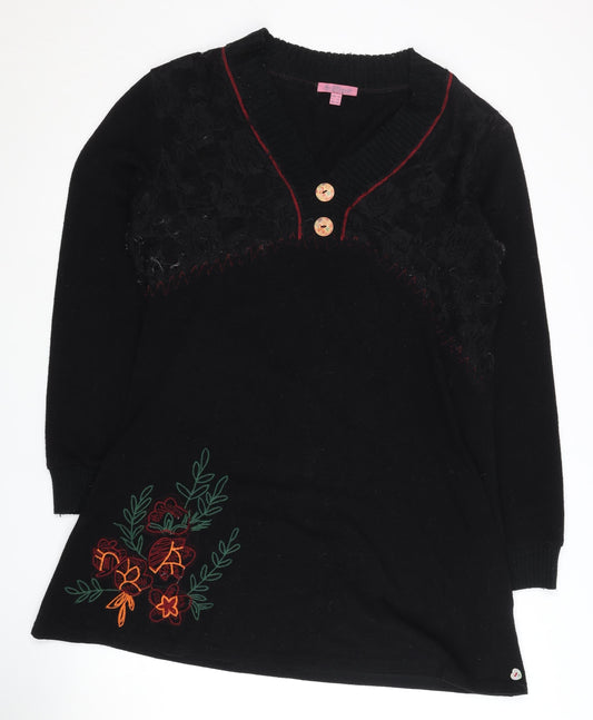 Joe Browns Women’s Black Jumper Dress Size 18