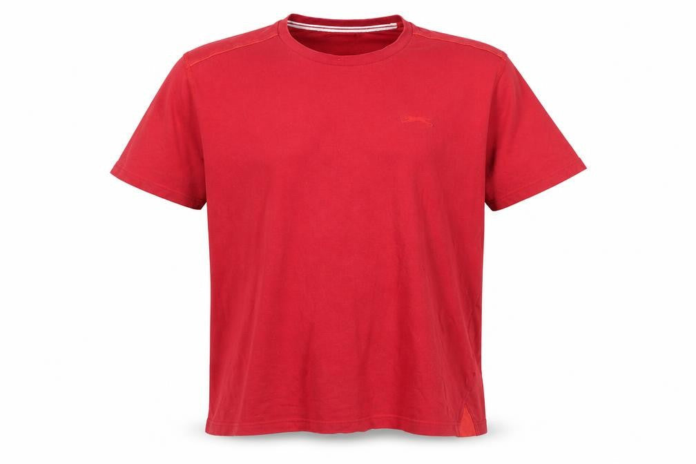 Mens UK Size L Slazenger Red  Cotton T-Shirt