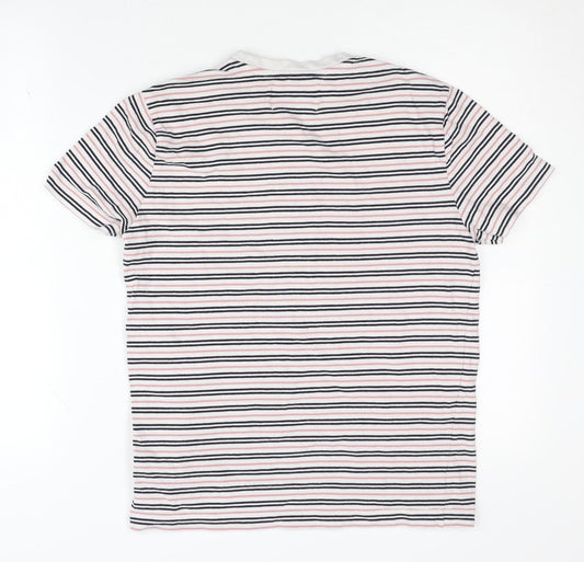 The Stronghold Unisex Stripe T-Shirt XS Multicoloured