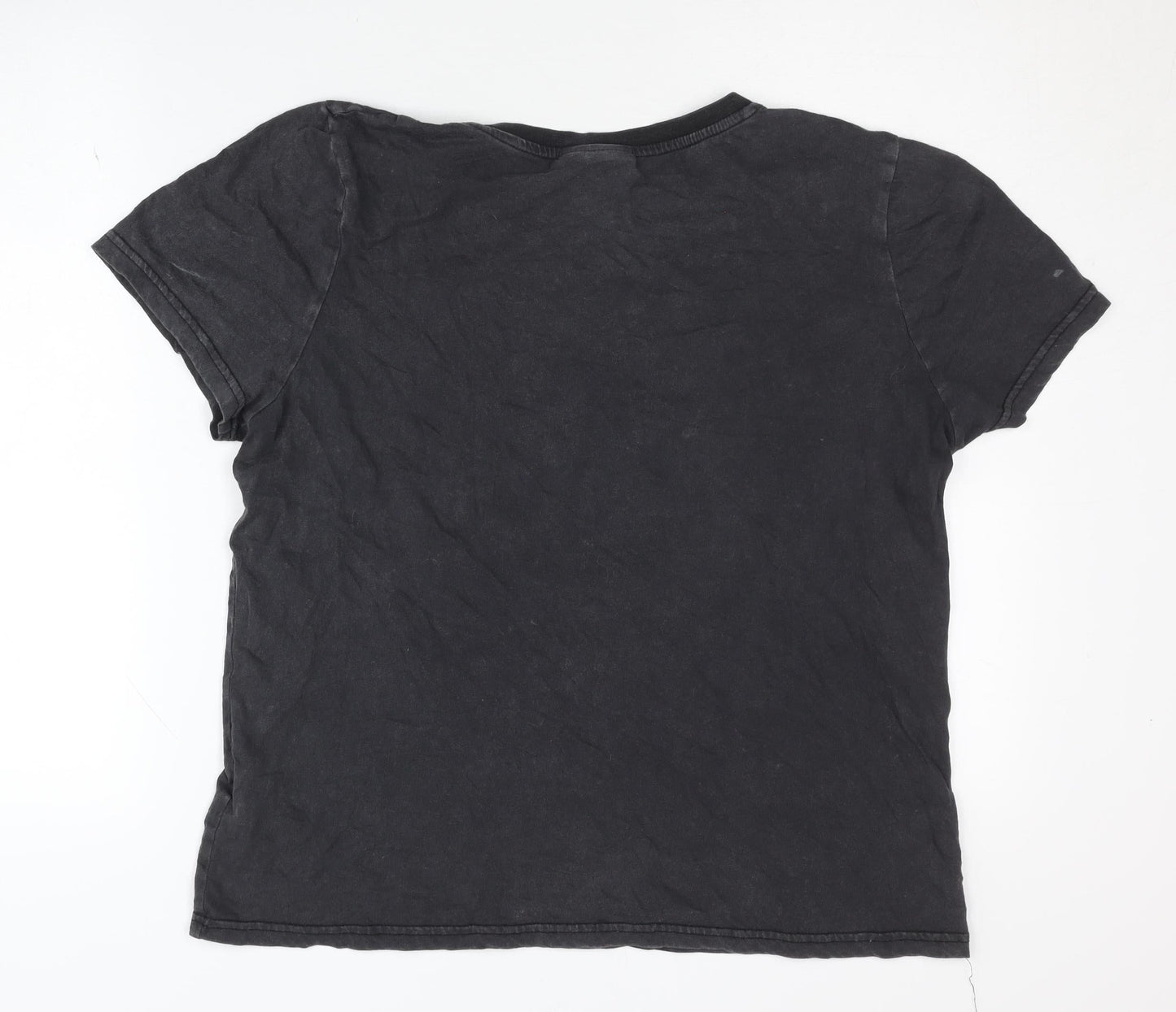 Disney Unisex Black Graphic T-Shirt M