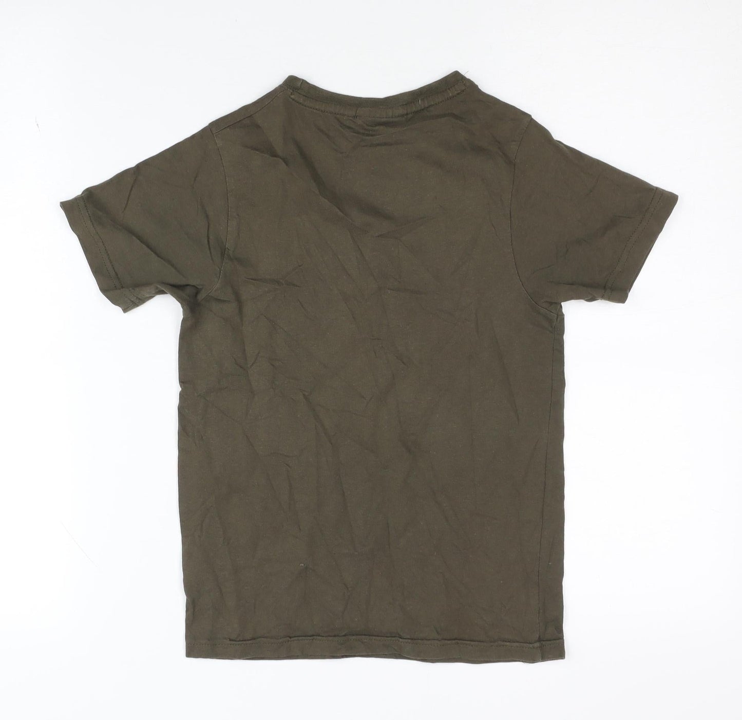 McKenzie Boys Green T-Shirt 10-11 Years Short Sleeve Casual