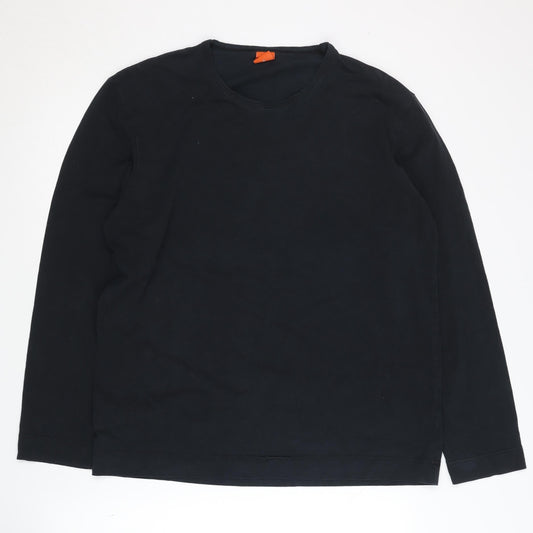 Hugo Boss Men's Black XL Long Sleeve T-Shirt