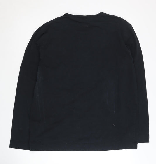 Hugo Boss Men's Black XL Long Sleeve T-Shirt