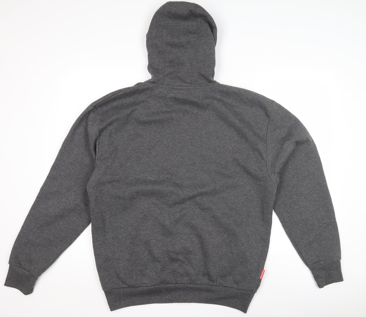 Slazenger Men's Grey Full Zip Hoodie - M, Logo Style