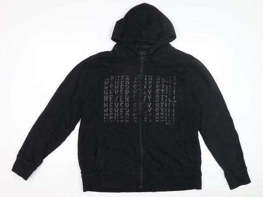 Wrangler Men's Black XL Full Zip Hoodie