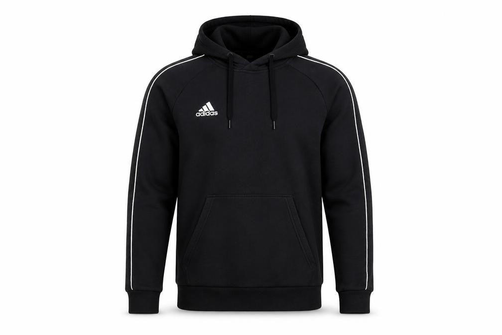 Mens UK M Regular adidas Black Pullover Hoodie
