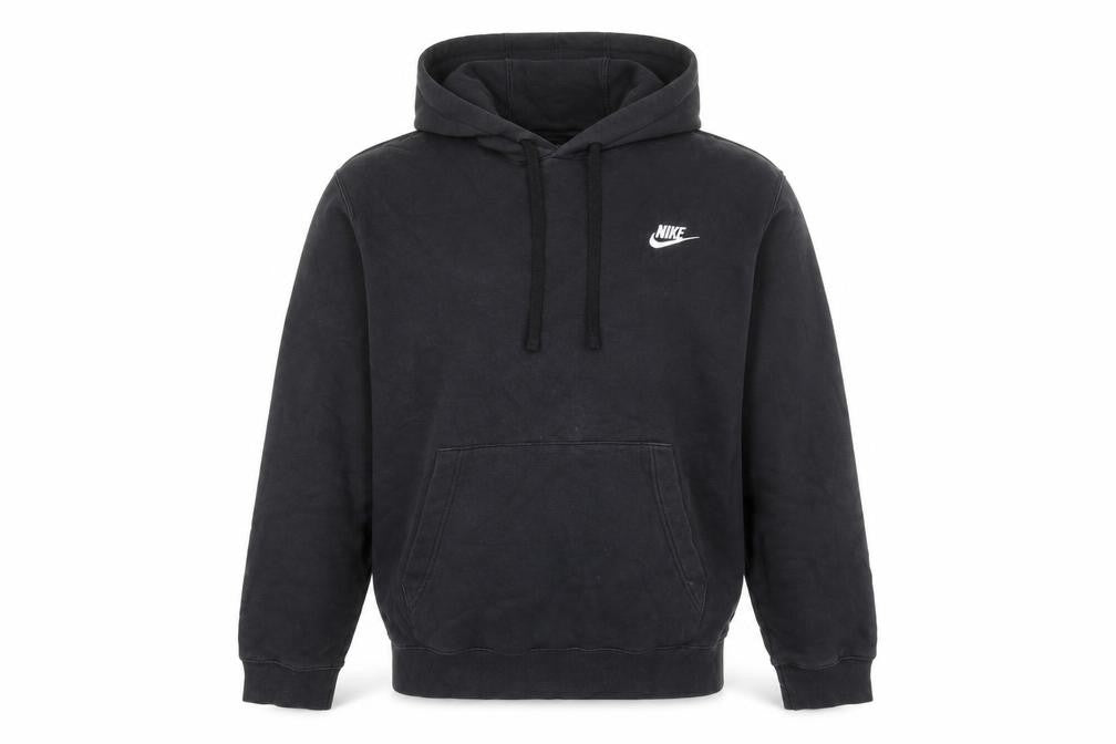 Mens UK M Regular Nike Black Pullover Hoodie