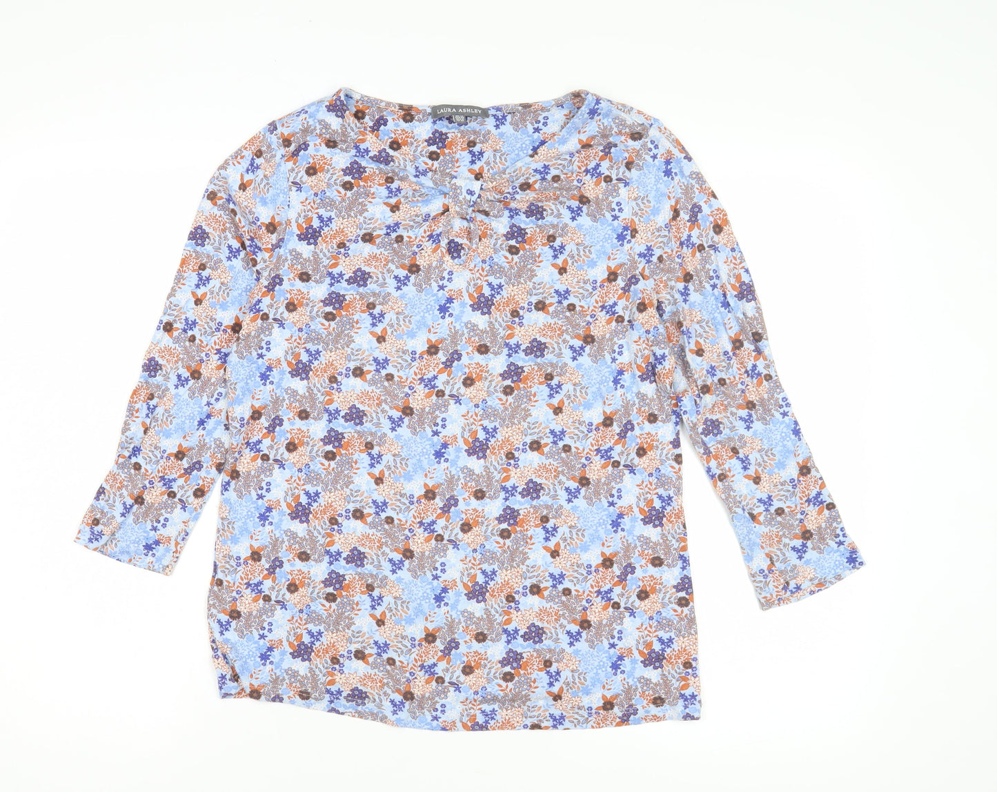 Laura Ashley Women's Floral Blouse, Multicoloured, UK 10