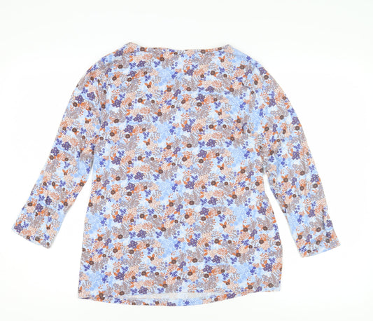Laura Ashley Women's Floral Blouse, Multicoloured, UK 10