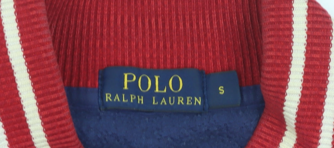 Polo Ralph Lauren Men's Blue Varsity Jacket Size S