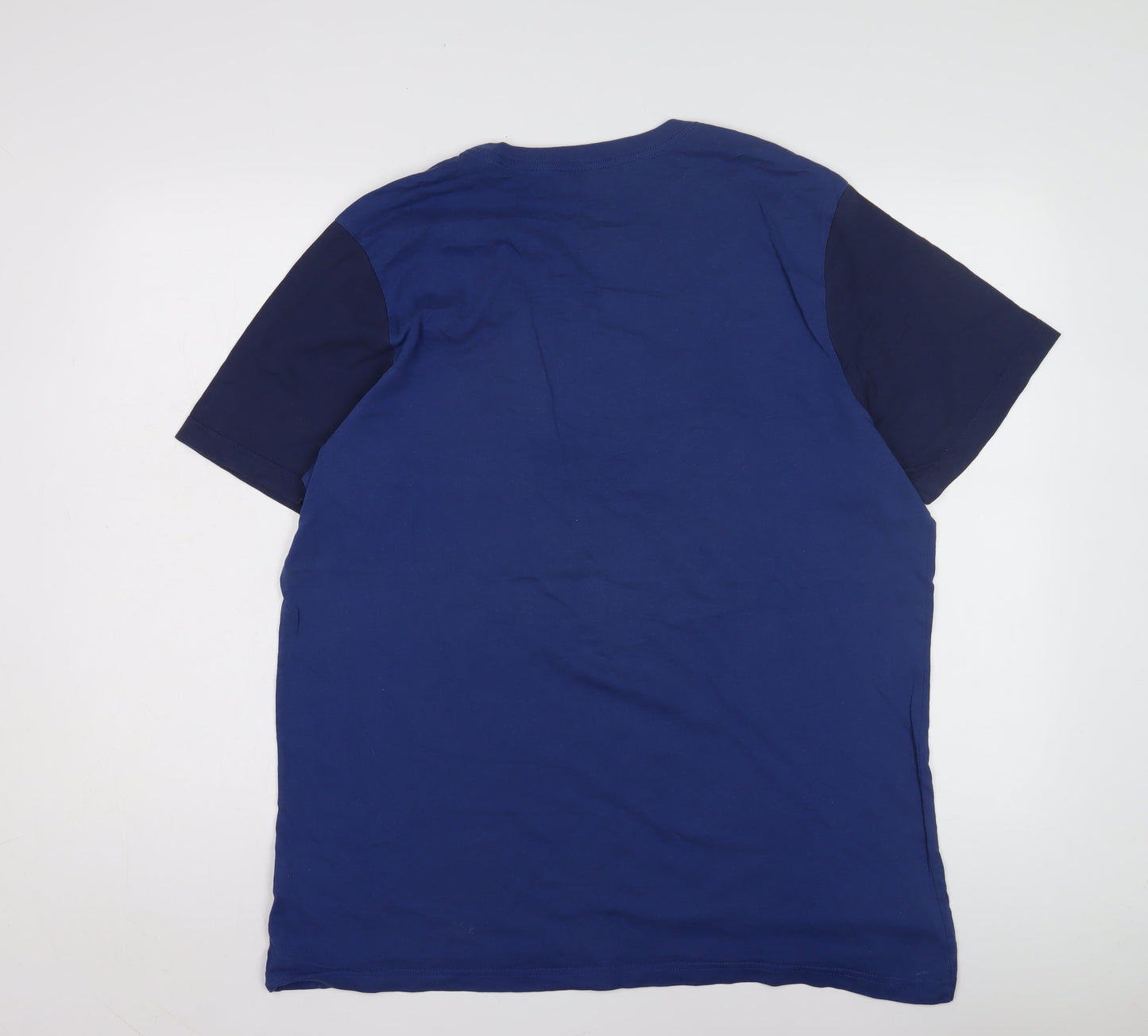 Nike Men's Blue XL Athletic Fit Logo T-Shirt
