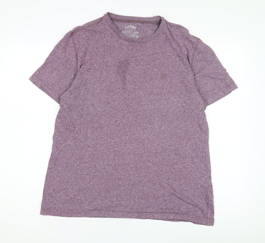 Fatface Men’s Purple Cotton Crew Neck T-Shirt L