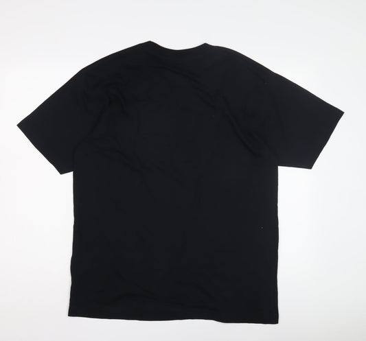 ID Identity Black Unisex Adults L Graphic T-Shirt