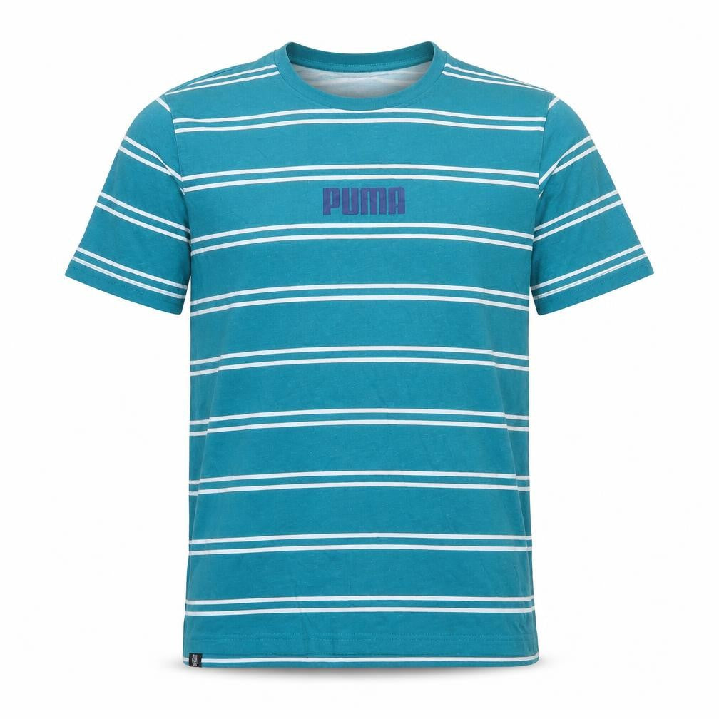 Mens UK Size S PUMA Blue  Cotton T-Shirt
