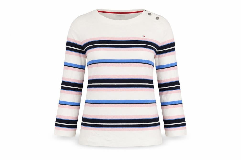 Womens UK XS Regular Tommy Hilfiger Multicoloured Pullover