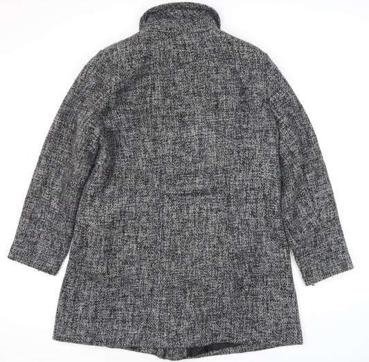 Profile Women's Grey Coat, Size 18, Polyester Wool Blend