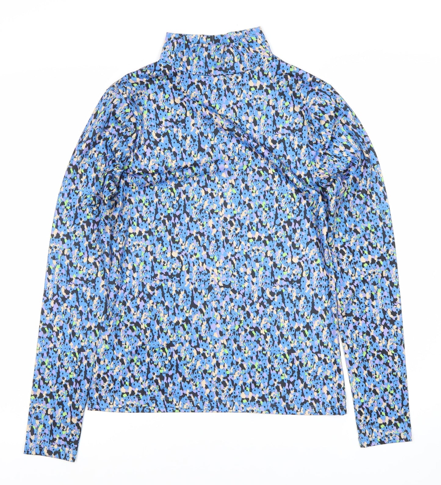 MNG Women's Multicoloured Floral Blouse Size 12