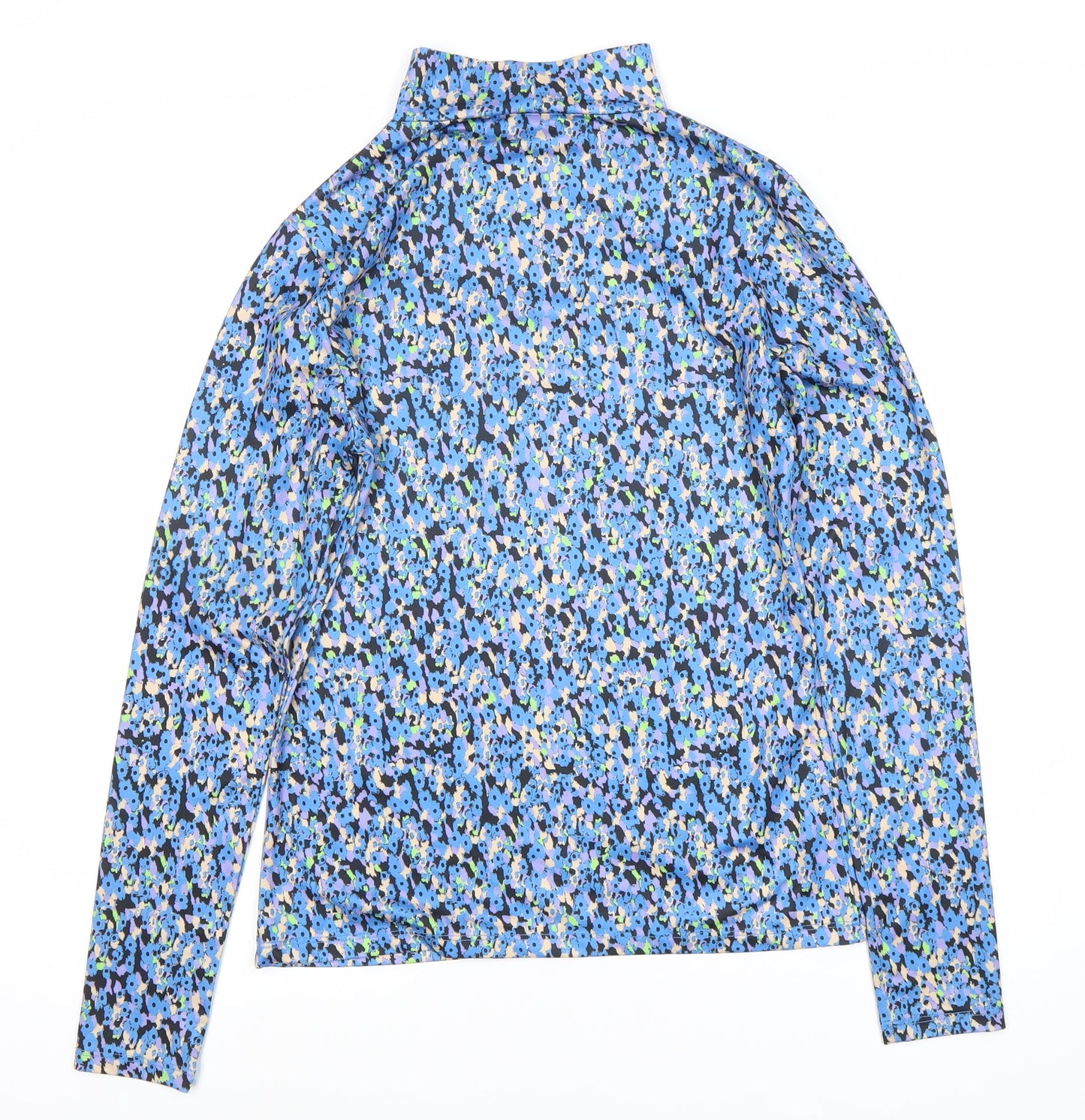 MNG Women's Multicoloured Floral Blouse Size 12