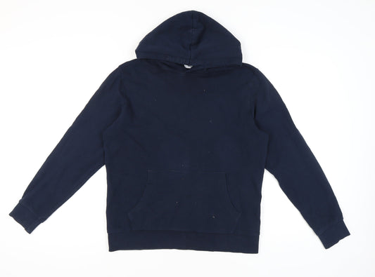 Jack & Jones Men’s Blue Hoodie, Size M, Pullover Style