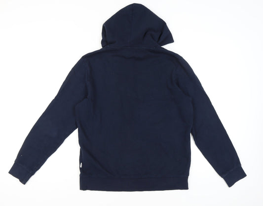 Jack & Jones Men’s Blue Hoodie, Size M, Pullover Style