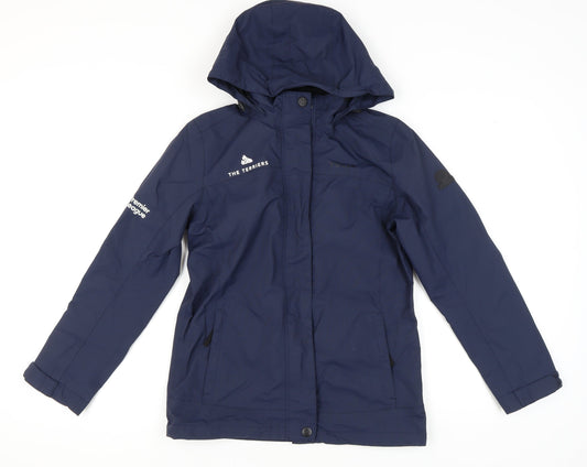 TOG24 Women's Blue Parka Jacket, Size 10