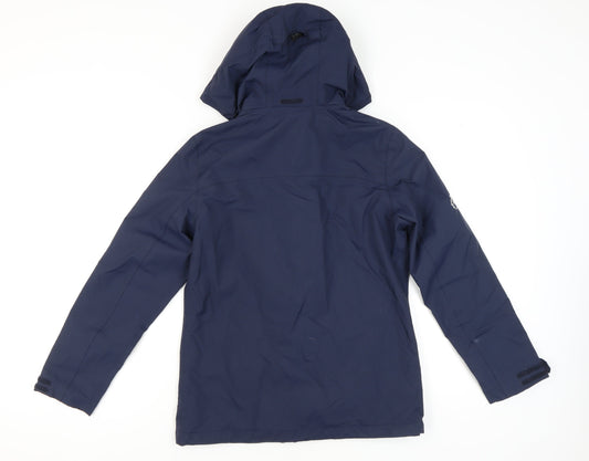 TOG24 Women's Blue Parka Jacket, Size 10