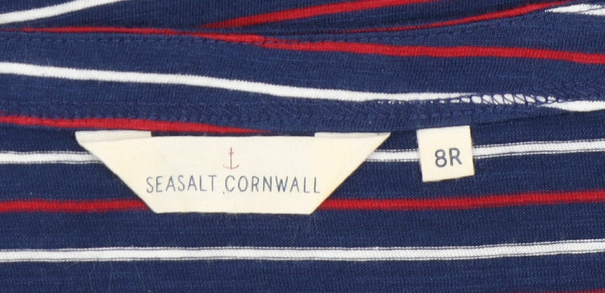 Seasalt Cornwall Women's Multicoloured Striped T-Shirt Dress