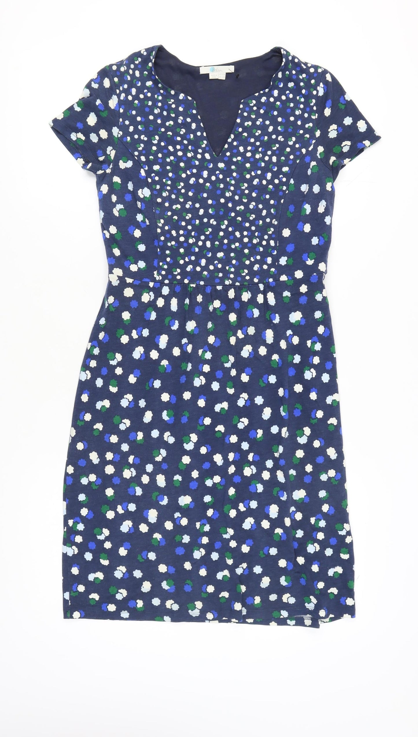 Boden Women's Multicoloured Floral Dress Size 10
