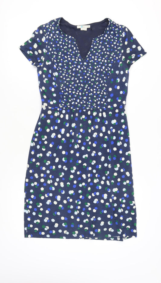 Boden Women's Multicoloured Floral Dress Size 10