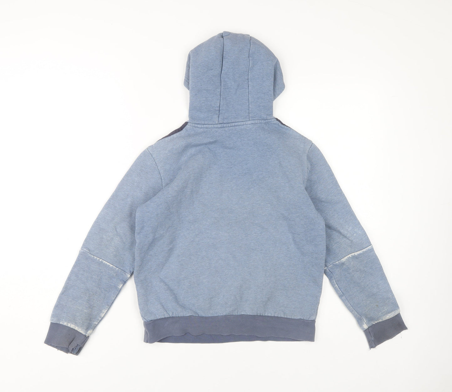 Adidas Boys Blue Hoodie 12-13 Years Pullover Sports Style