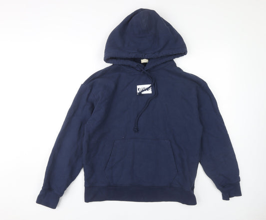 Levi's Men's Blue Pullover Hoodie - M