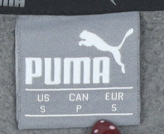 Puma Men's Grey Crew Neck Pullover Sweatshirt S