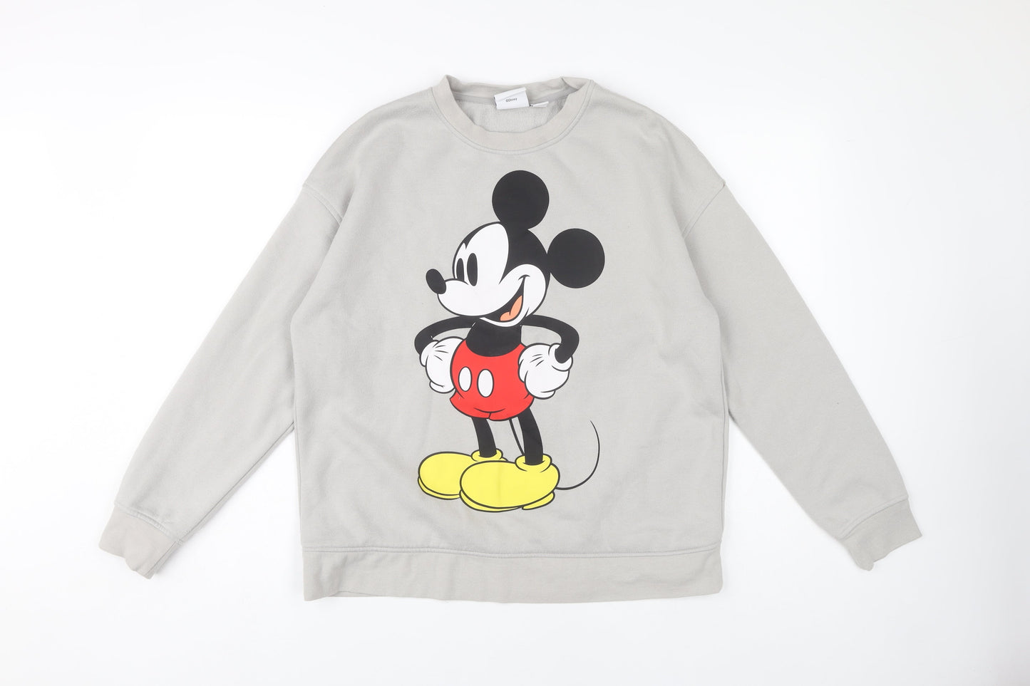 Disney Women's Grey S Mickey Sweatshirt Pullover