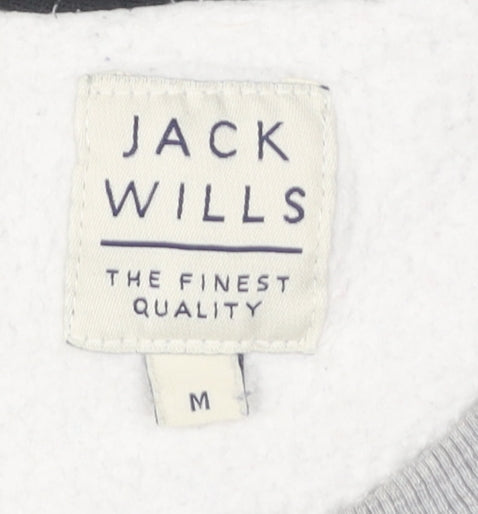 Jack Wills Grey Crew Neck Sweatshirt M Unisex