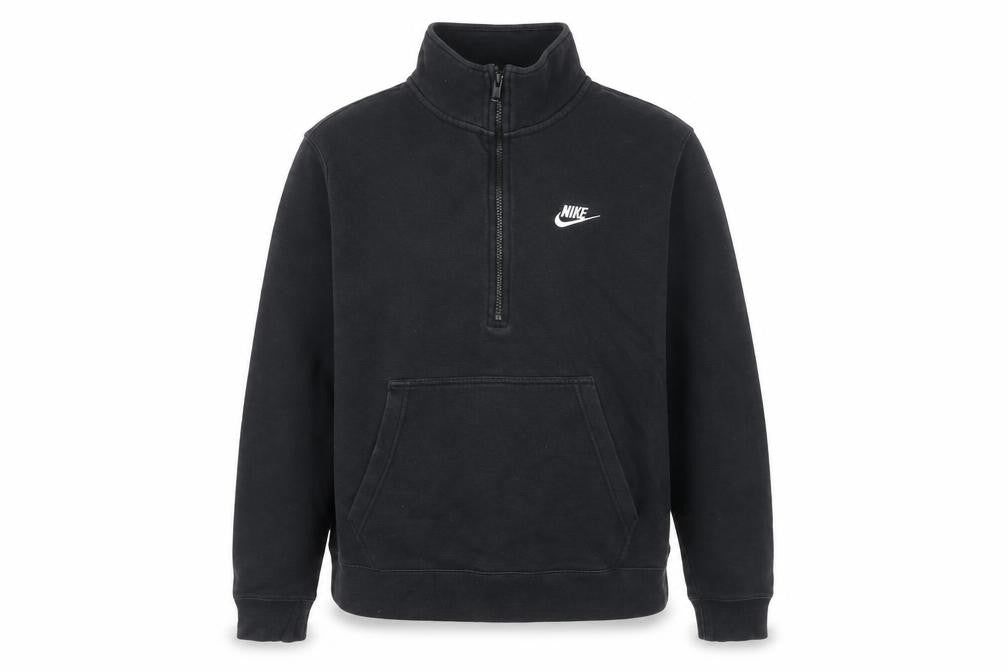 Womens UK M Regular Nike Black Pullover Sweatshirt