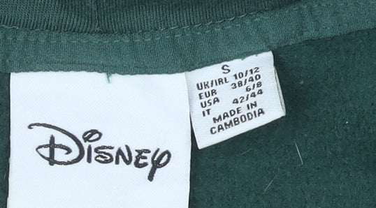 Disney Women's Green Winnie the Pooh Pullover Hoodie S