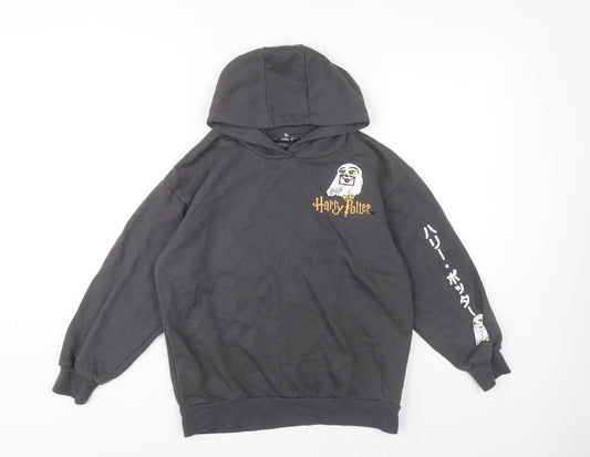 Harry Potter Boys Grey Pullover Hoodie 11-12 Years