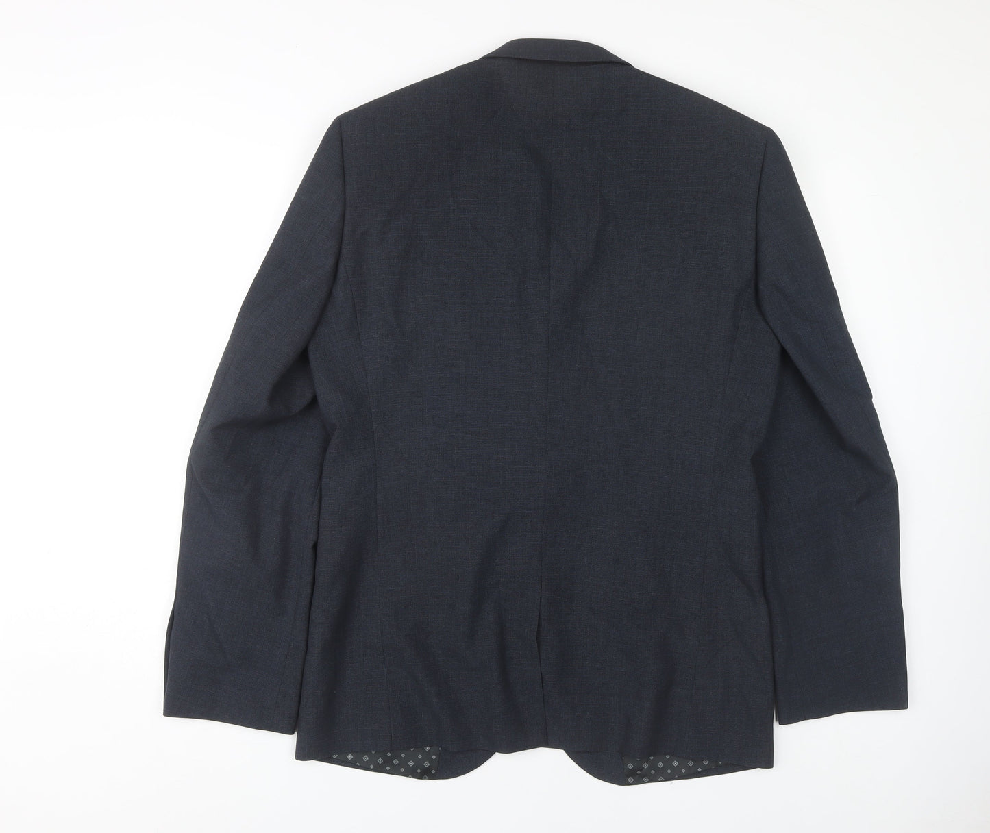 Next Men's Blue Blazer Size 40 Single-Breasted
