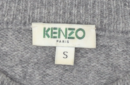 Kenzo Women's Grey Pullover Jumper - Size S