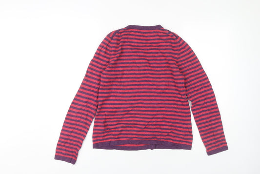 Boden Women's Multicoloured Striped Cardigan Size 12