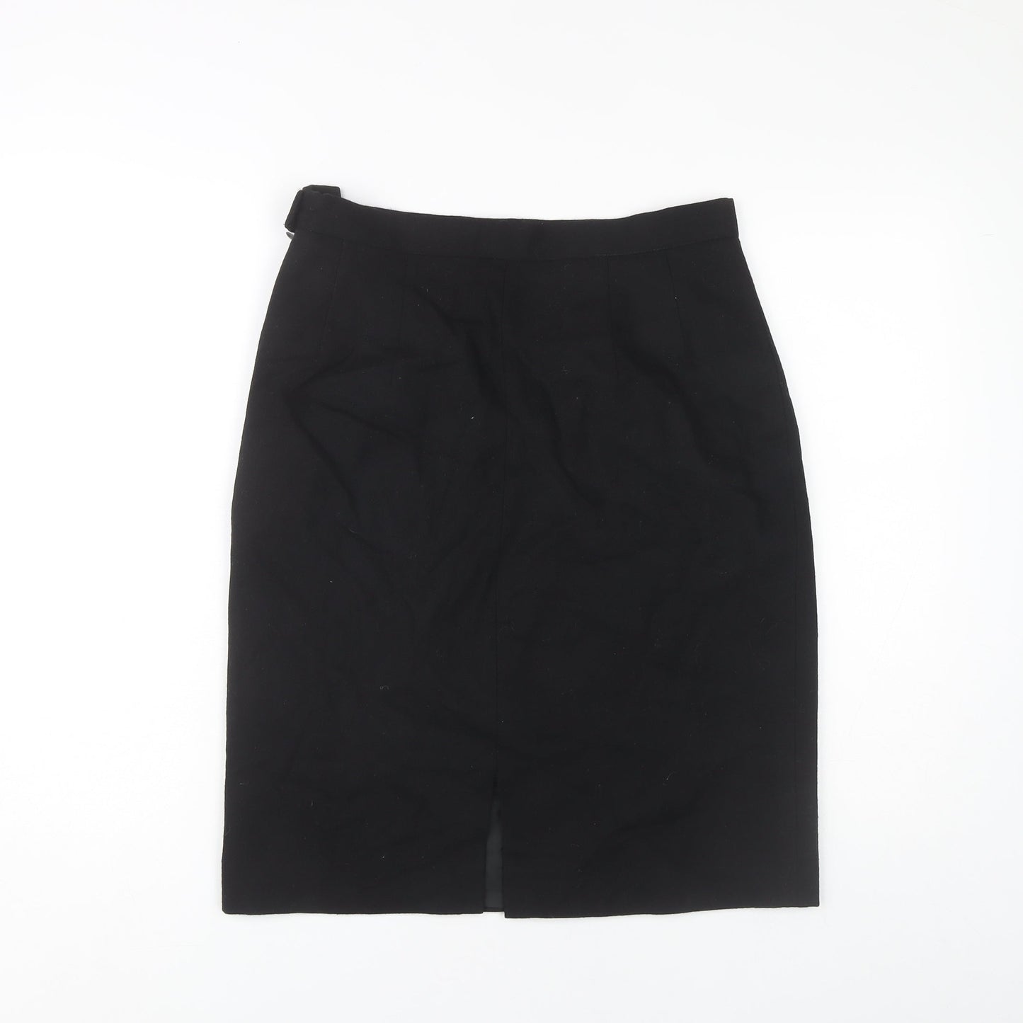 Austin Reed Women's Black Wool Pencil Skirt Size 14