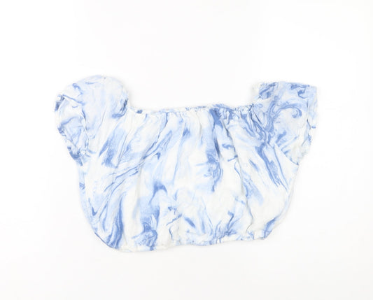 Hollister Women's Blue Blouse, Size M