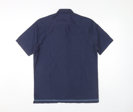 Lee Cooper Men's Blue Casual Shirt - Size S