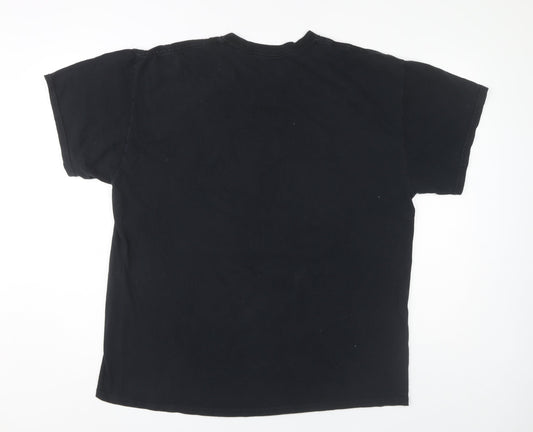 Cheats & Thieves Men's Black Graphic T-Shirt XL
