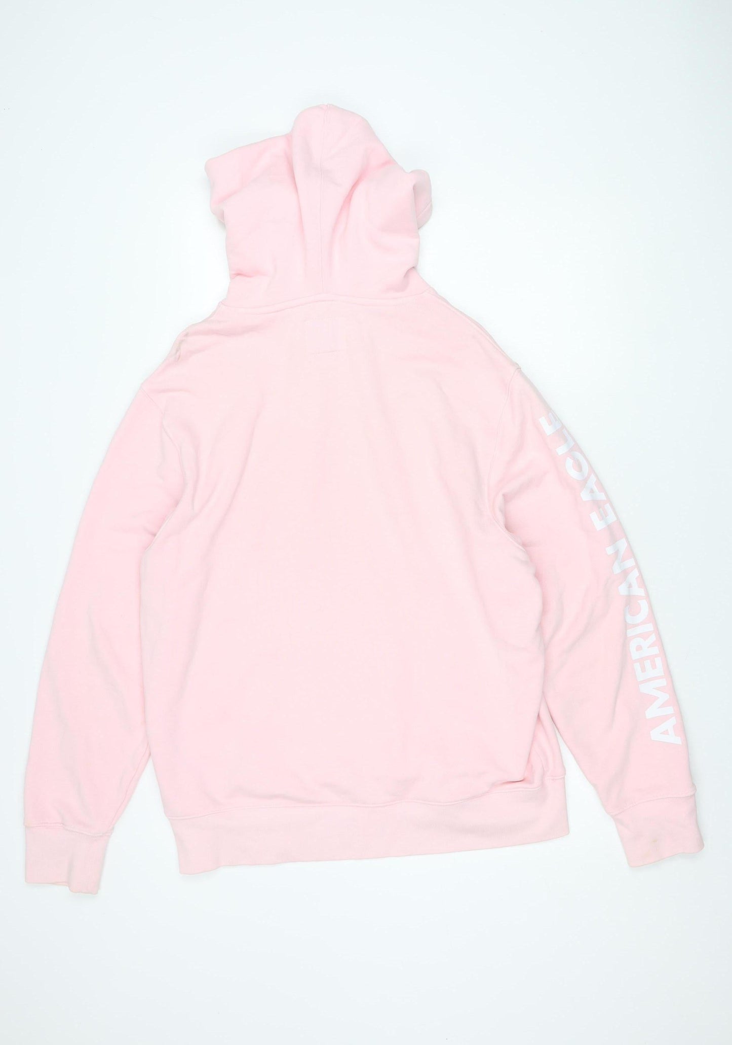 American Eagle Pink Men's Hoodie M Pullover Logo